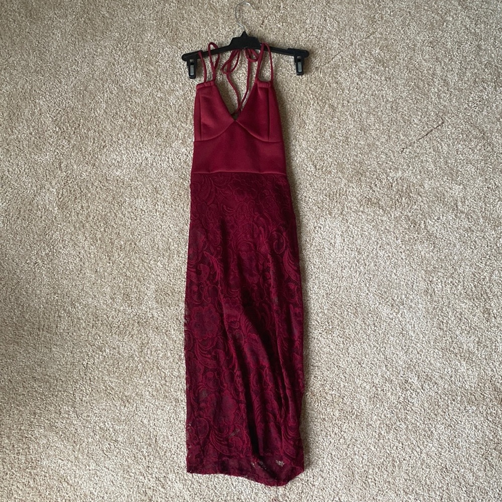 Fashion Nova Lace Trace Dress